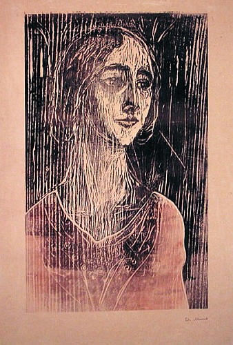 The Gothic Girl  od Edvard Munch