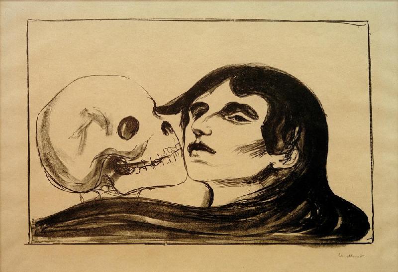 Kiss of Death od Edvard Munch