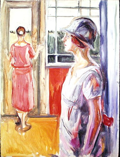 Two Women on a Veranda od Edvard Munch