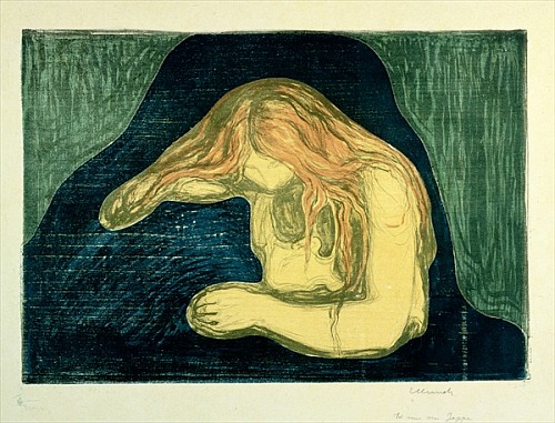 Vampire  od Edvard Munch