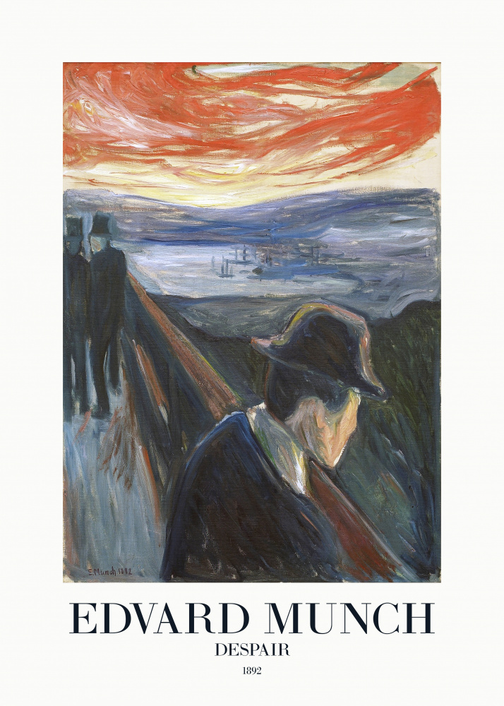 Despair od Edvard Munch