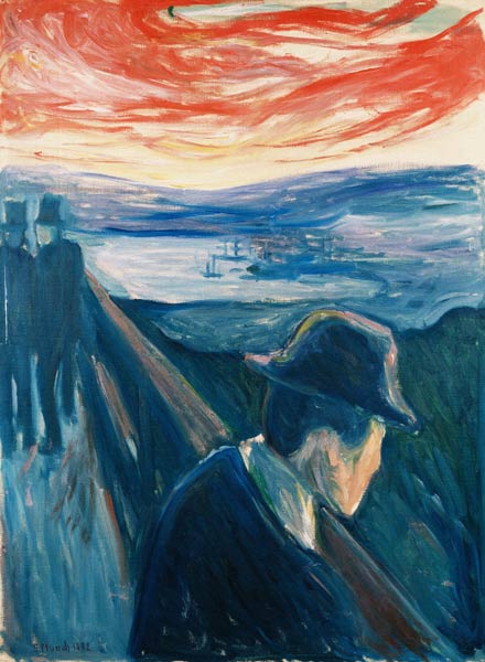 Zoufalství (1892) od Edvard Munch