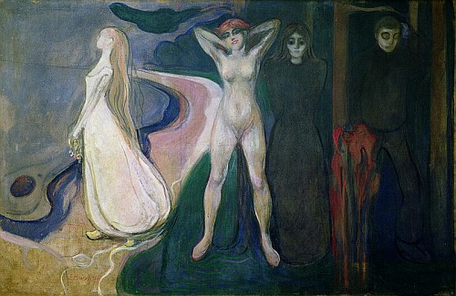 Woman in three stages  od Edvard Munch
