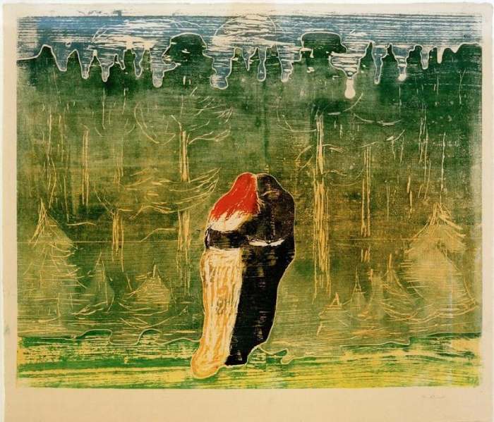 To the forest od Edvard Munch