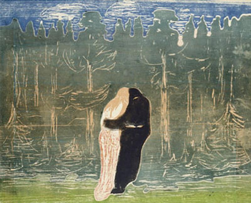 Zum Walde II od Edvard Munch