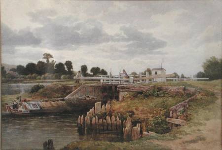 A View on the Thames od Edward Duncan