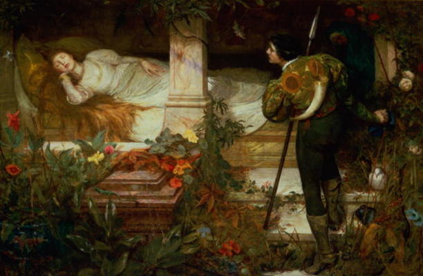 Sleeping Beauty od Edward Frederick Brewtnall