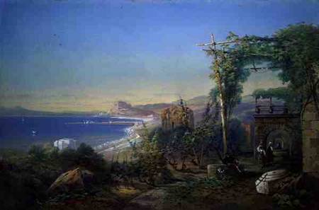 Castille and the Bay of Baia, Pozzuoli od Edward M. Richardson