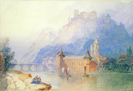 View on the Rhine od Edward M. Richardson