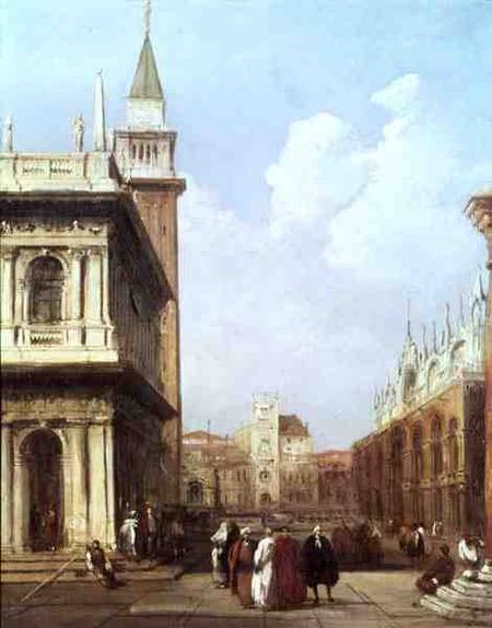 Venice from the Piazzetta looking towards Codussi's Clock Tower od Edward Pritchett