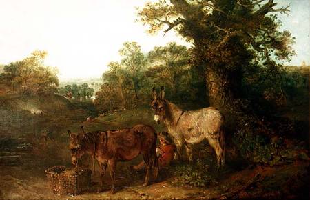 Donkeys in a Glade od Edward Robert Smythe