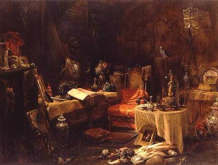 The Antiquary's Cell od Edward William Cooke