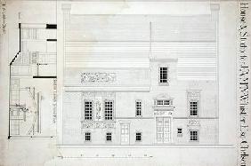 Design for House & Studio for J.A.M. Whistler Esq, Chelsea