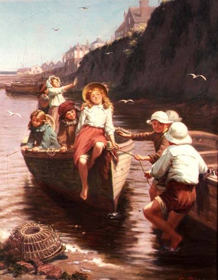 The Boating Party od Edwin Thomas Roberts
