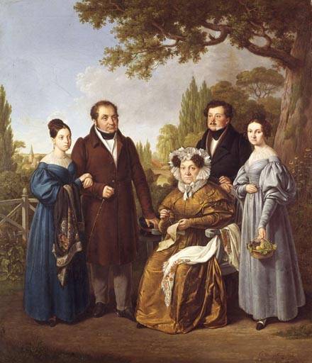 Familienbild od Egidius Mengelberg