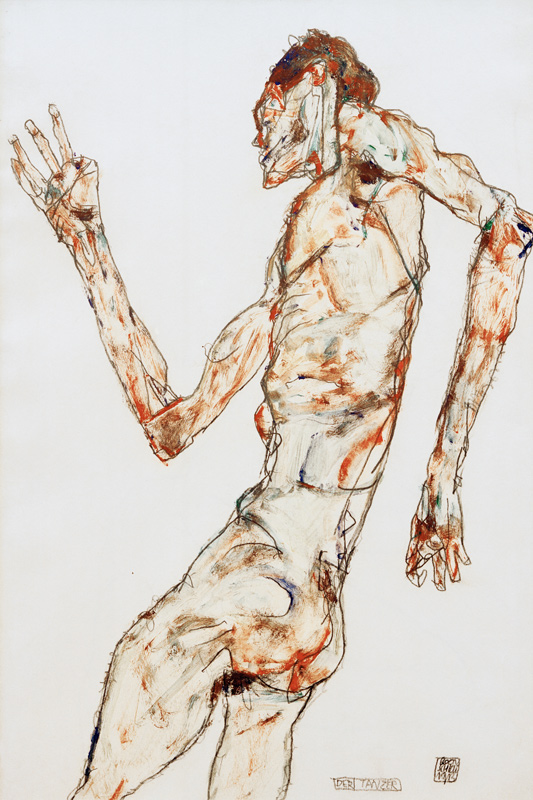 The Dancer od Egon Schiele
