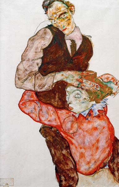 Milovníci od Egon Schiele