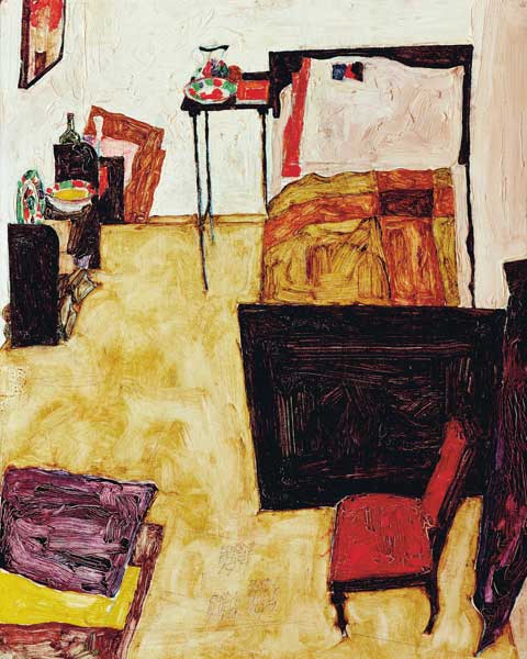 Mein Wohnzimmer od Egon Schiele