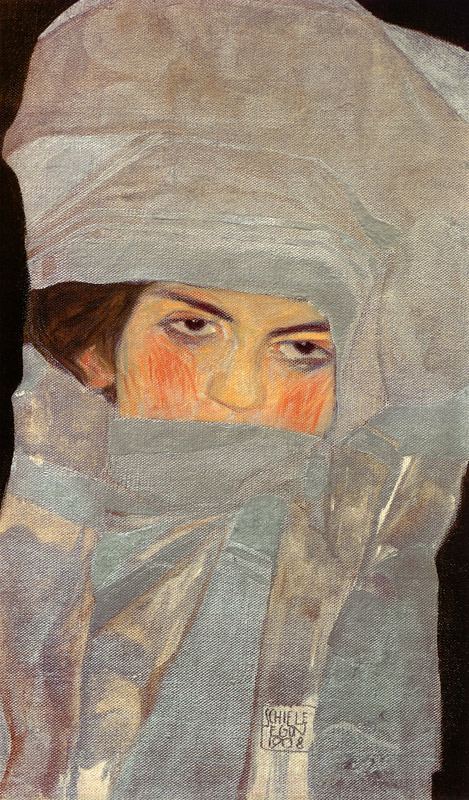 The Artist''s Sister, Melanie od Egon Schiele