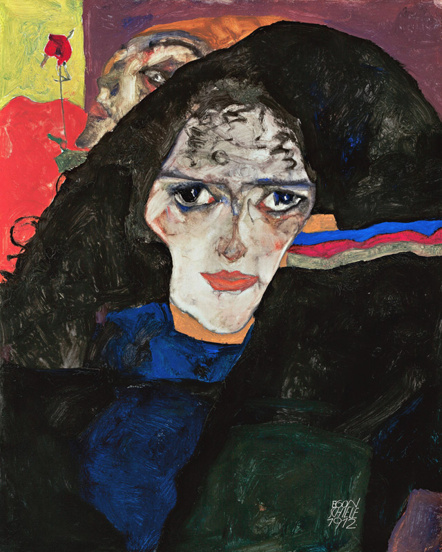 Mourning Woman od Egon Schiele