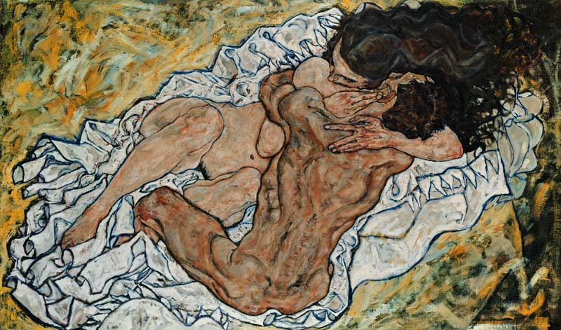 Embrace (lovers ll) od Egon Schiele