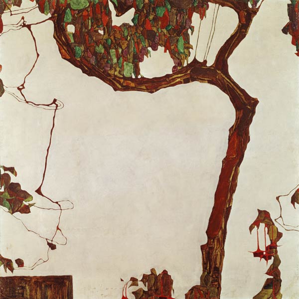 Autumn Tree od Egon Schiele