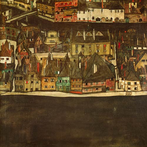 Krumau on the Molde, The Small City od Egon Schiele