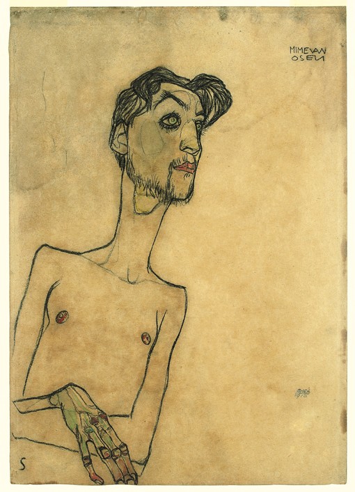 Mime van Osen od Egon Schiele