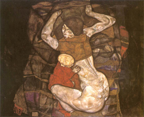 Young mother od Egon Schiele