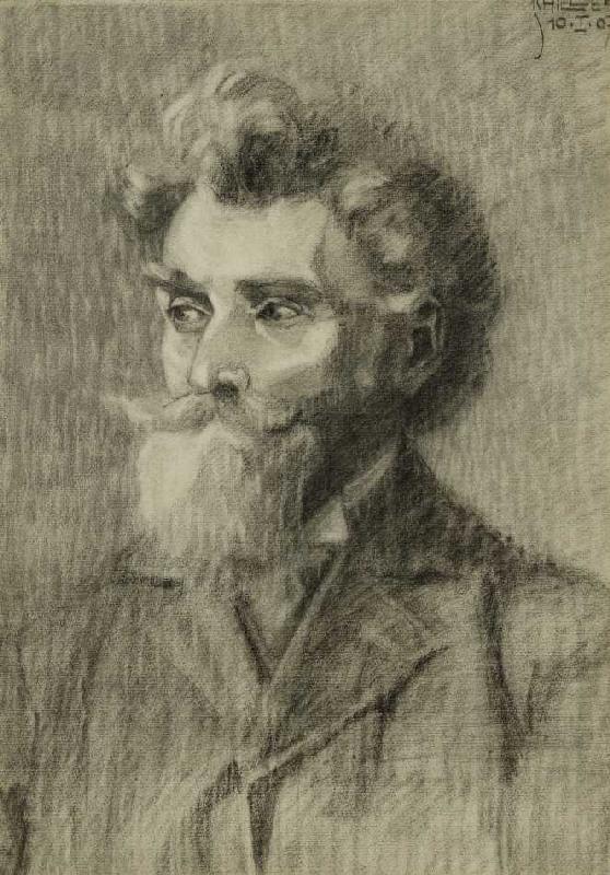 Portrait eines Mannes od Egon Schiele