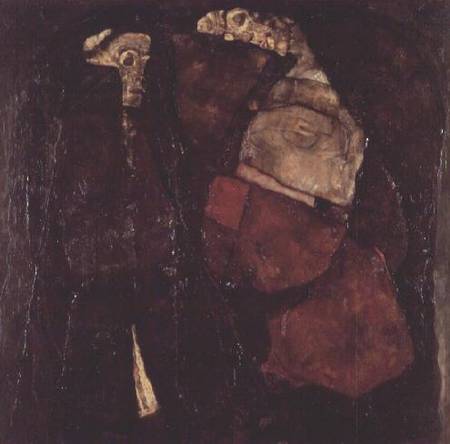 Pregnant woman and Death od Egon Schiele