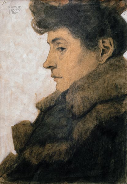 Marie Schiele od Egon Schiele