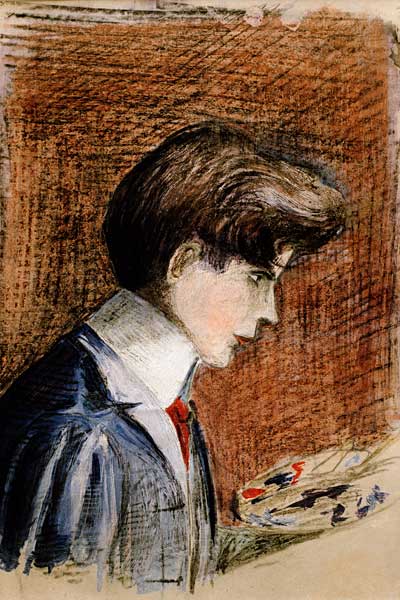 Self-portrait 1905 od Egon Schiele