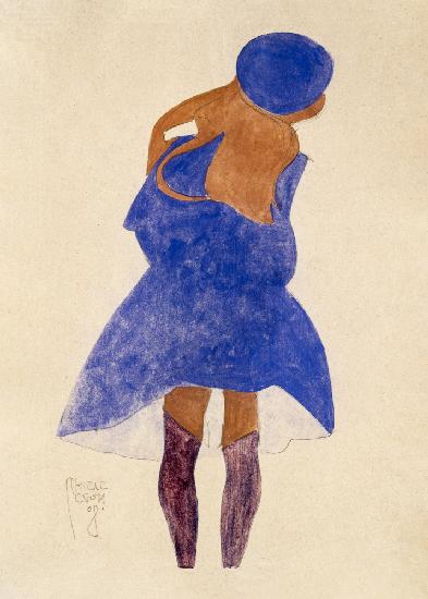 Standing Girl, Back View 1908
