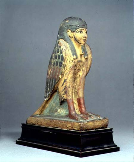 Human-headed Ba birdPtolemaic Period od Egyptian