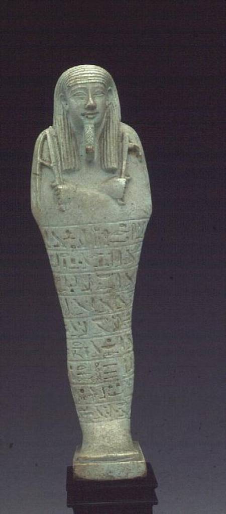 Shabti figure of Imhotep born of Bastetirdis od Egyptian