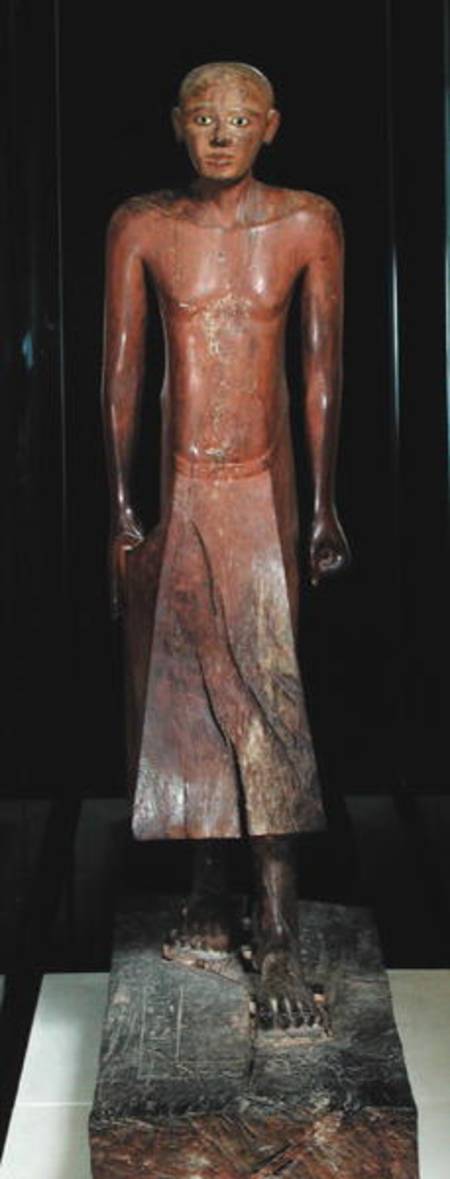 Statuette of Nakhti, chancellor during the reign of Sesostris I (c.1956-c.1911 BC) from Assiut, Midd od Egyptian