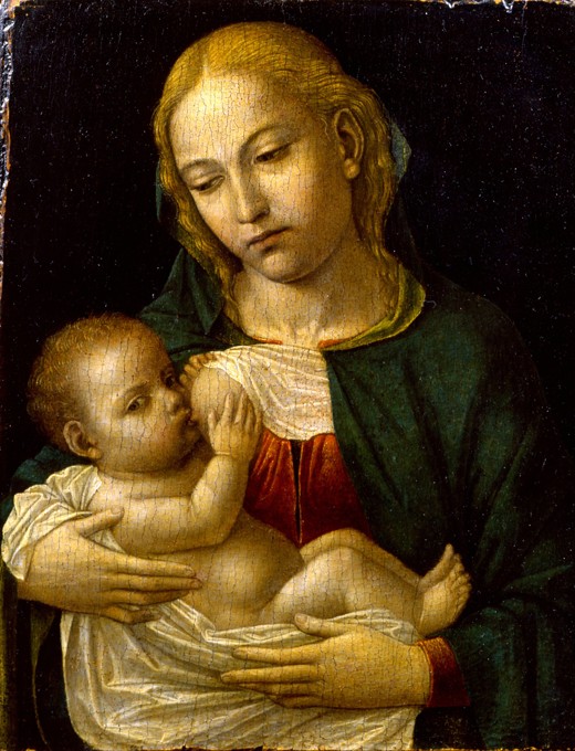 Madonna del Latte od eigentl. Ambrogio da Fossano um Bergognone