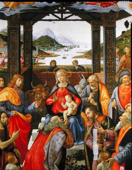 Adoration of the Magi od  (eigentl. Domenico Tommaso Bigordi) Ghirlandaio Domenico
