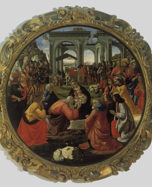 Adoration of the Kings od  (eigentl. Domenico Tommaso Bigordi) Ghirlandaio Domenico