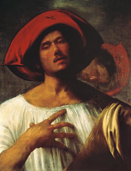 Follower of Giorgione , Singer od  (eigentl. Domenico Tommaso Bigordi) Ghirlandaio Domenico