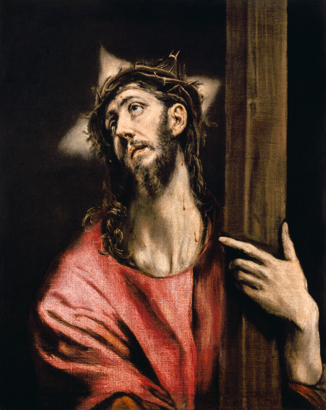 Christ with the Cross od (eigentl. Dominikos Theotokopulos) Greco, El