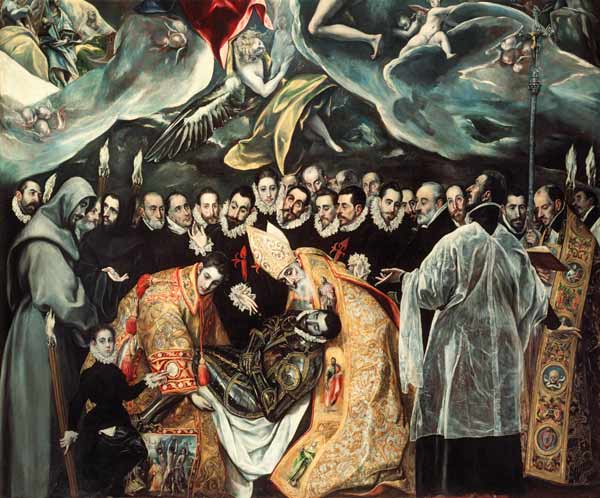 Burial of the Count of Org??z od (eigentl. Dominikos Theotokopulos) Greco, El