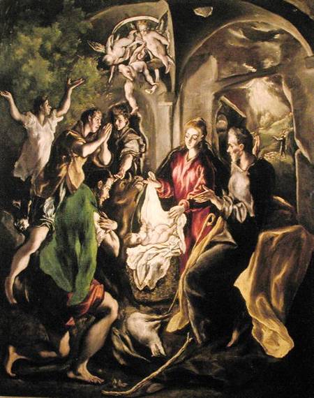 Adoration of the Shepherds od (eigentl. Dominikos Theotokopulos) Greco, El