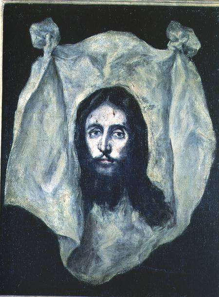 Face of the Christ od (eigentl. Dominikos Theotokopulos) Greco, El