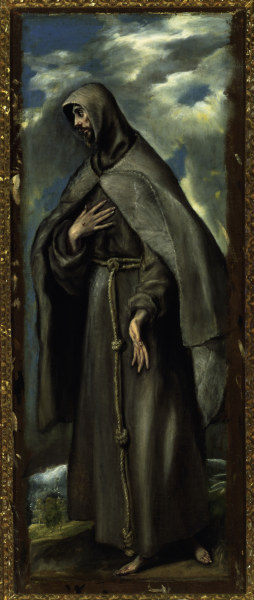 Francis of Assisi od (eigentl. Dominikos Theotokopulos) Greco, El