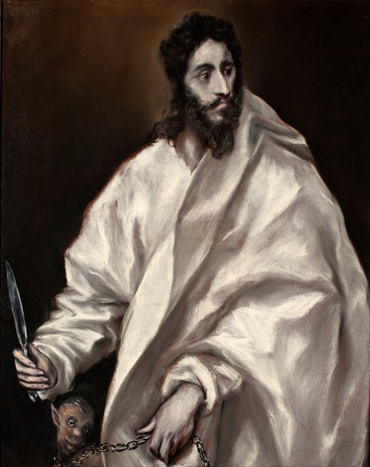 Saint Bartholomew od (eigentl. Dominikos Theotokopulos) Greco, El