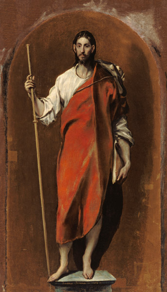 Saint James the Great od (eigentl. Dominikos Theotokopulos) Greco, El