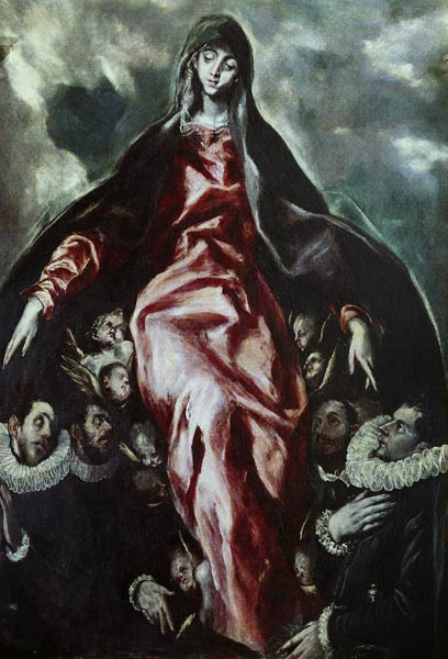 Protective casing Madonna od (eigentl. Dominikos Theotokopulos) Greco, El