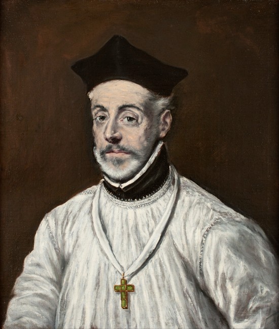 Portrait of Diego de Covarrubias y Leiva od (eigentl. Dominikos Theotokopulos) Greco, El